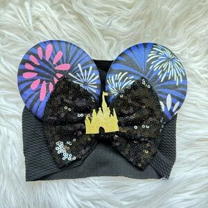 Disney Castle Baby Minnie Mouse Headband- Mouse headband- Baby Disney - Toddler